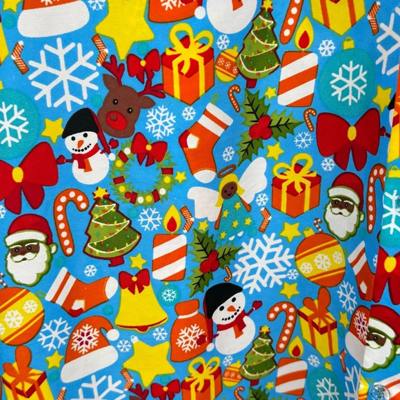 Festive Christmas Themed Hawaiian Shirt King Kameha 2XL Office Party - Picture 5 of 6